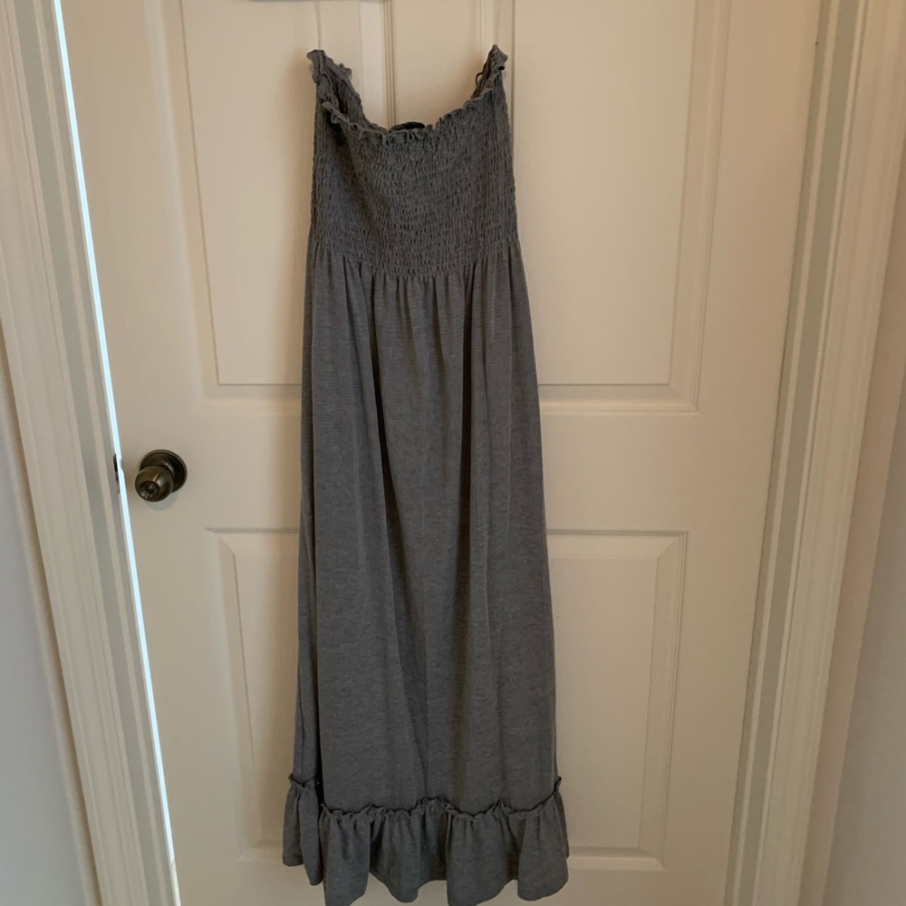 Just Love Gray Maxi 2X dress